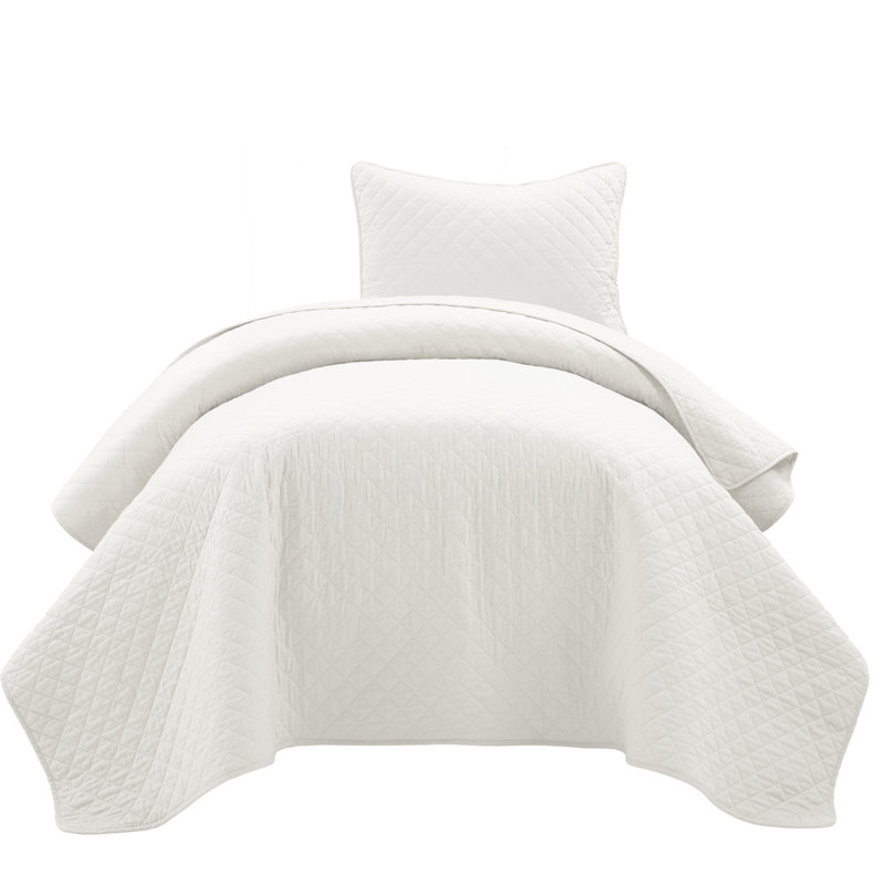 Latitude Run® Dolorese 100 Cotton Quilt Set & Reviews Wayfair